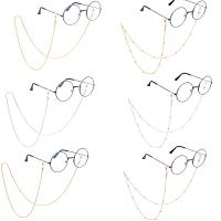 Zinc Alloy Glasses Chain, 6 pieces & durable .56 Inch 