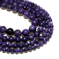 Charoite Beads, Round, DIY, purple 