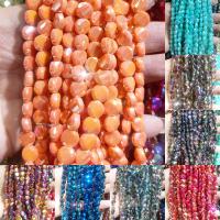 Mix Color Quartz Beads, irregular, polished & DIY & faceted 4*8mm 