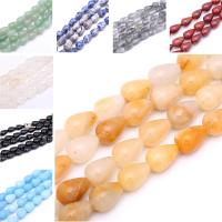 Mixed Gemstone Beads, Natural Stone, Teardrop, polished & DIY 8*12uff0c10*14mm 