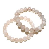 Gemstone Bracelets, Moonstone, Round, natural, fashion jewelry white 