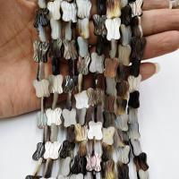 Черная-Лип-Шелл Бусины, бабочка, полированный, DIY, 12*13mm, продается Strand