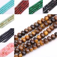 Mixed Gemstone Beads, Natural Stone, Rondelle, polished & DIY 7*9mm 