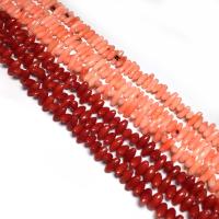Mélange de perles de corail naturels, corail synthétique, Irrégulière, DIY & styles différents pour le choix, plus de couleurs à choisir Vendu par brin