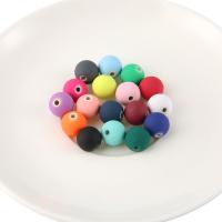 Painted Acrylic Beads, Round, DIY 10mm Approx 2mm 