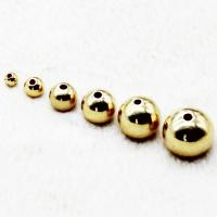 perla de cobre, metal, pulido, Joyería & Bricolaje & para mujer, dorado, Vendido por UD