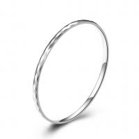 Titanium Steel Bracelet & Bangle, Tungsten Steel, polished, for woman 3mm, Inner Approx 58mm 