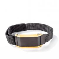 Titanium Steel Bracelet & Bangle, plated, fashion jewelry & for man 