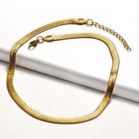 Halskette, Edelstahl, plattiert, verschiedene Stile für Wahl & für Frau, keine, Länge:16 ZollInch, verkauft von Strang