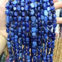 perles de disthène bleu, pepite, naturel, DIY, bleu, Vendu par brin