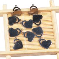 pendentifs de cœur en inox , acier inoxydable, coeur, poli, DIY, argent, 13*17mm, Vendu par PC