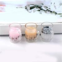 Resin Jewelry Pendant, Cup, stoving varnish, DIY 33*24*32mm 