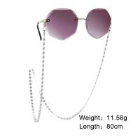 Messing Brillenkette, plattiert, unisex, keine, 800mm, verkauft von Strang