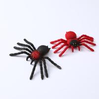 Caucho Juguetes de Halloween, Araña, unisexo, más colores para la opción, 8X15cm, Vendido por UD