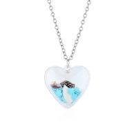 Shell Zinc Alloy Necklace, with Shell, fashion jewelry 70cm 
