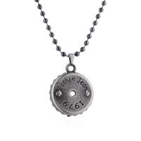 Zinc Alloy Necklace, fashion jewelry, silver color, 68cm 