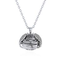 Zinc Alloy Necklace, fashion jewelry, silver color, 70cm 