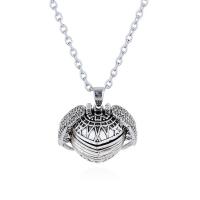 Zinc Alloy Necklace, fashion jewelry, silver color, 70cm 