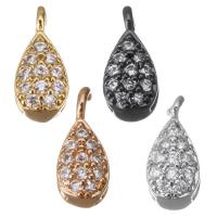 Cubic Zirconia Micro Pave Brass Pendant, plated, fashion jewelry & DIY & with cubic zirconia Approx 1.5mm 