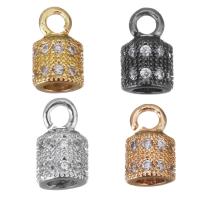 Cubic Zirconia Micro Pave Brass Pendant, plated, fashion jewelry & DIY & with cubic zirconia Approx 2mm 