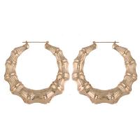 Iron Hoop Earring, fashion jewelry & for woman 80mm 