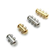 Stainless Steel Jewelry Clasp, plated 
