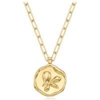 Brass Jewelry Necklace, fashion jewelry & for woman, 420mm .53 Inch 