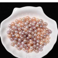 Round Cultured Freshwater Pearl Beads, natural, natural & DIY 
