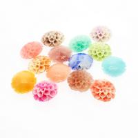 Perles de corail naturels sculptés, fleur, gravé, DIY & styles différents pour le choix, plus de couleurs à choisir, 17mm, Vendu par PC