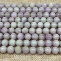 Single Gemstone Beads, Quartz, Round, polished, DIY purple pink 