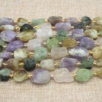 Quartz Beads, irregular, polished, DIY, mixed colors - 