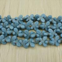 Synthetische Türkis Perlen, Schmetterling, poliert, DIY & verschiedene Größen vorhanden, 20x25mm, verkauft von Strang