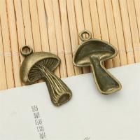 Zinc Alloy Jewelry Pendants, mushroom, fashion jewelry & DIY, antique bronze color 