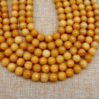 Gefärbte Jade Perlen, rund, poliert, DIY & verschiedene Größen vorhanden & facettierte, verkauft von Strang
