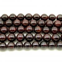 Natural Garnet Beads, Round, polished, DIY 