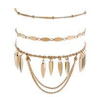 Fashion Zinc Alloy Bracelets, bracelet, plated, three pieces & fashion jewelry & for woman 