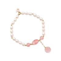 Cultured Freshwater Pearl Bracelets, fashion jewelry & for woman 50mm 