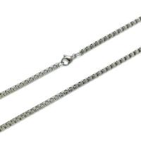 Fashion Stainless Steel Necklace Chain, fashion jewelry & Unisex 