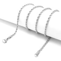 Stainless Steel Chain Necklace, fashion jewelry & for man 
