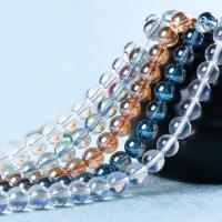 Translucent Glass Beads, Round, polished, DIY 