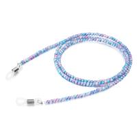 Acryl Brillenkette, mit Kunststoff Perlen, plattiert, Anti-Skidding & Modeschmuck & für Frau, keine, 3mm, Länge:25.59 ZollInch, verkauft von PC