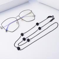 Edelstahl Brillenkette, mit Achat, plattiert, Anti-Skidding & Modeschmuck & für Frau, keine, Länge:31.88 ZollInch, verkauft von PC