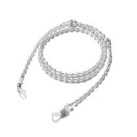Acryl Brillenkette, mit Kunststoff Perlen, plattiert, Anti-Skidding & Modeschmuck & für Frau, 75x4mm, verkauft von PC