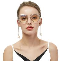 Edelstahl Brillenkette, plattiert, Anti-Skidding & Modeschmuck & für Frau, keine, 920 (740+180) mm,2mm, verkauft von PC