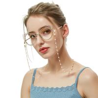 Messing Brillenkette, plattiert, Anti-Skidding & Modeschmuck & für Frau, keine, 750x2mm, Länge:29.52 ZollInch, verkauft von PC