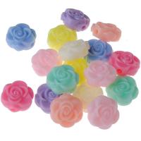 Solid Color Acrylic Beads, injection moulding, fashion jewelry & DIY & for children 16mm 
