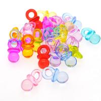 Transparent Acrylic Beads, nipple of a feeding bottle shape, durable & DIY 