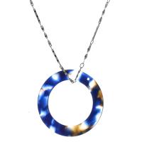 Акриловые ожерелье, Акрил, с Латунь, Женский длина:16.53 дюймовый, продается Strand