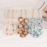 Акриловые ожерелье, цинковый сплав, с Акрил, Другое покрытие, Женский, Много цветов для выбора, длина:19.68 дюймовый, продается Strand