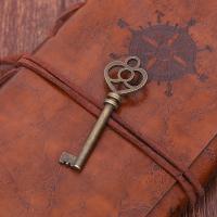 Zinc Alloy Key Pendants, DIY, antique bronze color 